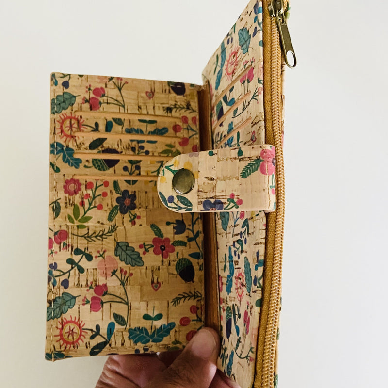Natural Cork Card Slim Wallet