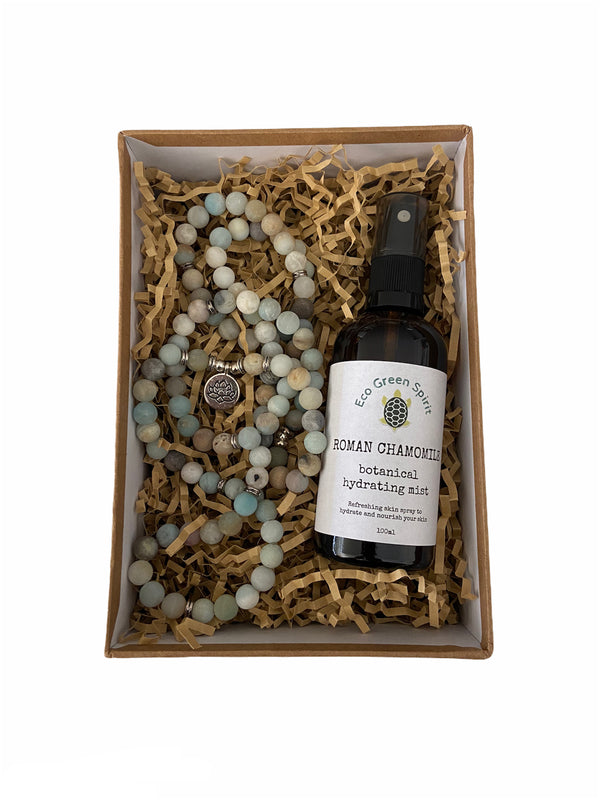 Roman Chamomile Mist & Amazonite Necklace
