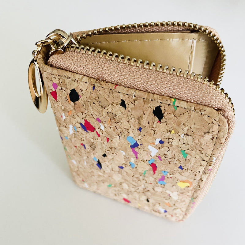 Natural Cork Vegan Small Wallet