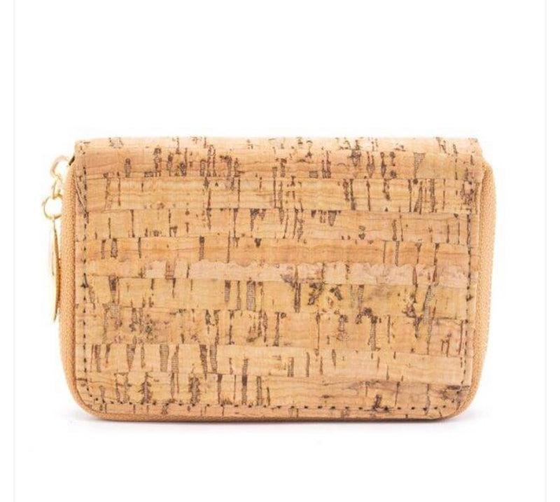 Natural Cork Vegan Small Wallet
