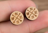 Eco Friendly Wood Earrings