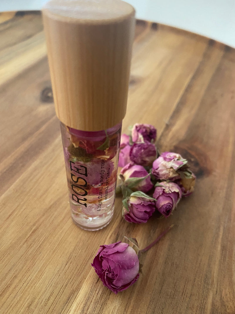 Rose Natural Perfume Roller