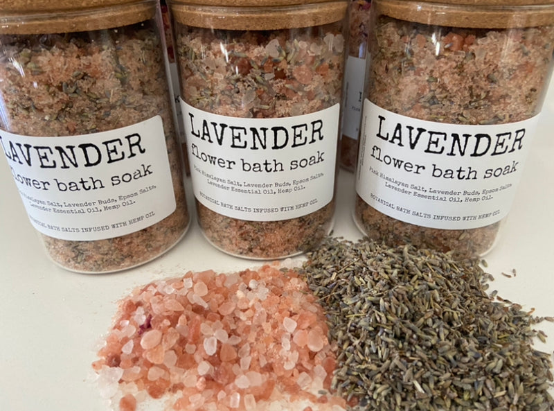 Lavender Flower Bath Soak
