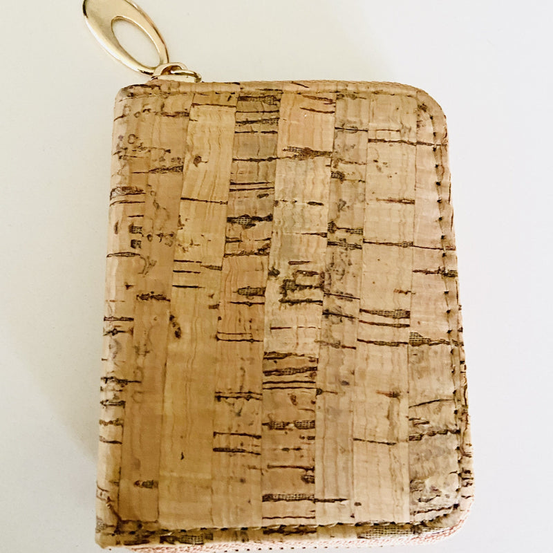 Natural Cork Vegan Small Wallet