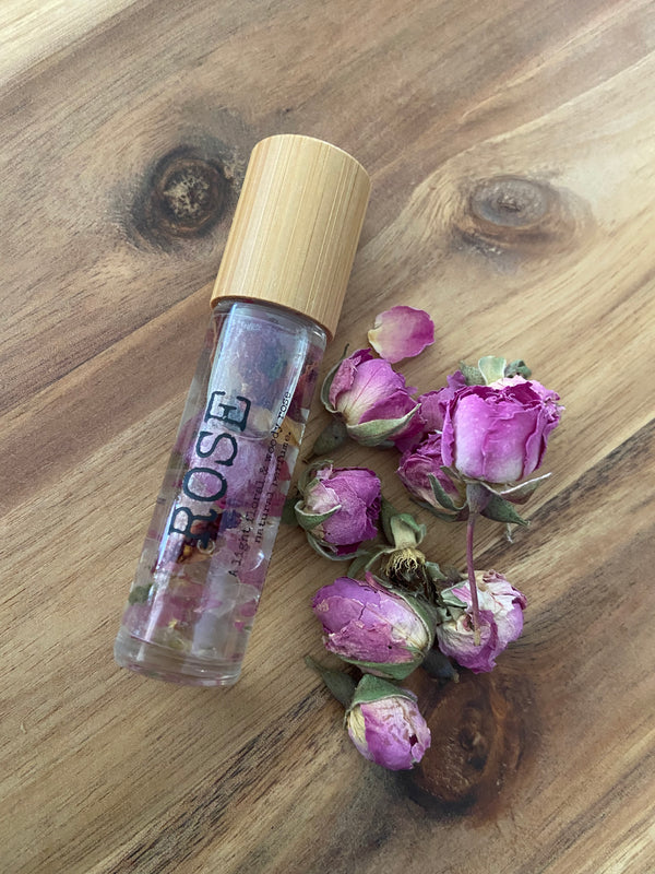 Rose Natural Perfume Roller