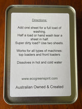 Eco Laundry Sheets