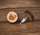 Eco Friendly Wood Earrings