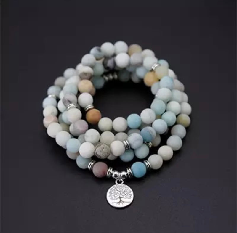 Amazonite Beaded Necklace/ Bracelet