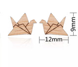 Eco Friendly Wood Earrings