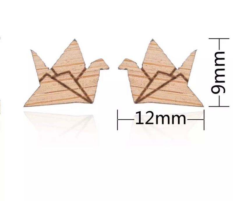 Eco Friendly Wood Earrings