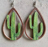 Recycled Wood Earrings