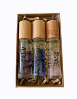 Eco Crystal Essential Roller Oil Blends GIFT PACK