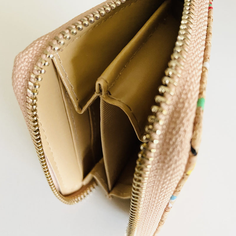 Natural Cork Vegan Small Wallet