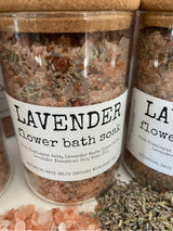 Lavender Flower Bath Soak