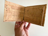Mens Natural Cork Vegan Wallet
