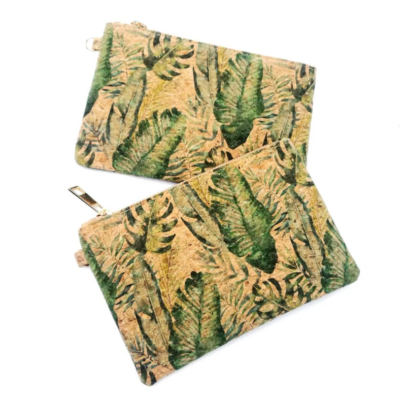 Natural Cork Vegan Clutch