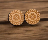 Eco Friendly Wood Earrings