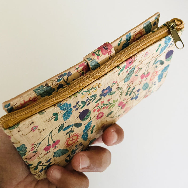 Natural Cork Card Slim Wallet