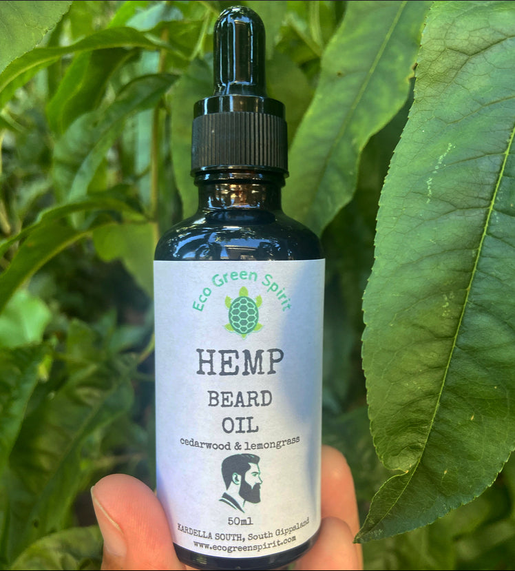 Hemp Beard Oil 50ml - cedar wood & lemongrass