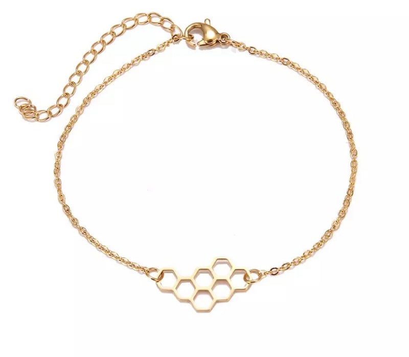 Honeycomb bracelet