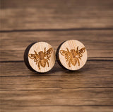 Eco Friendly Wood Earrings