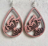 Recycled Wood Earrings