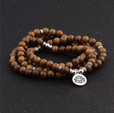Handmade Sandalwood beaded Necklace