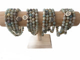 Amazonite Beaded Necklace/ Bracelet
