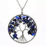 Tree of Life Pendant Natural Gemstone Pendant