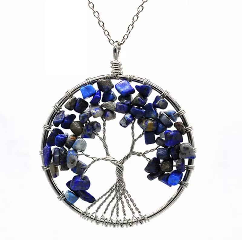 Tree of Life Pendant Natural Gemstone Pendant