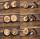 Eco Friendly Wood Earrings