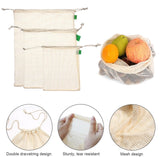 Organic Cotton Produce Bags 9 Pack