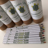 Recycled Newspaper & Cardboard Pencils