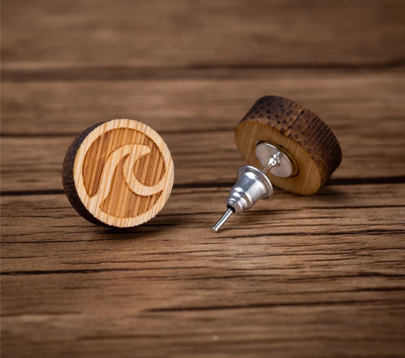 Eco Friendly Wood Earrings