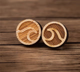 Eco Friendly Wood Earrings