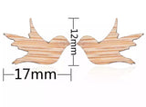 Eco Friendly Wood Earrings