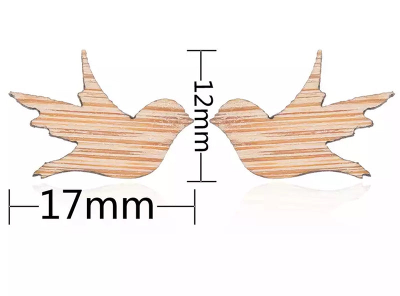 Eco Friendly Wood Earrings