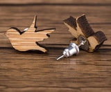 Eco Friendly Wood Earrings